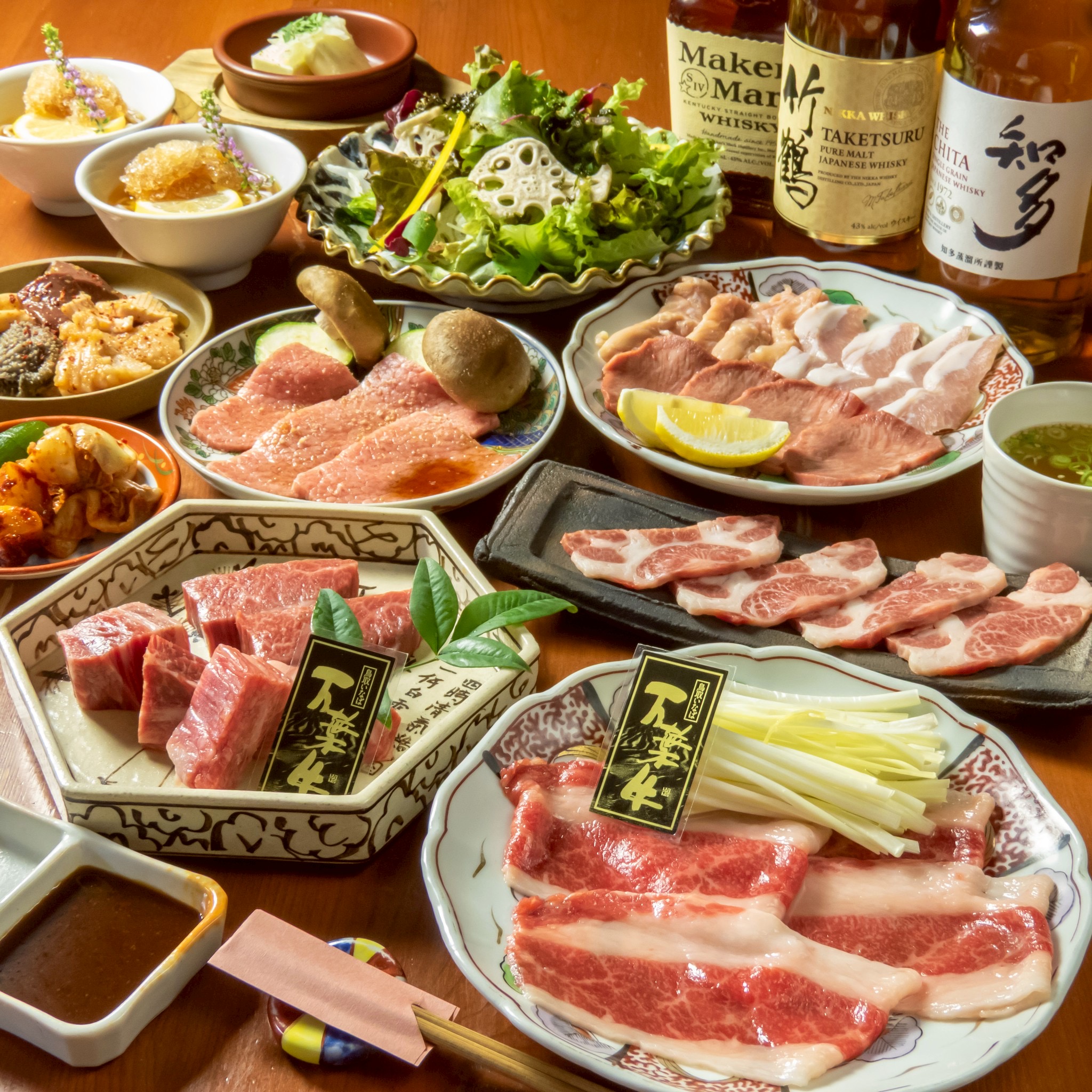 【お手頃コース】4名様から★洗いダレや自慢の冷麺を満喫⇒お料理のみ5000円(税込)